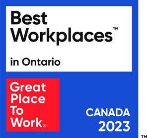 Best Workplaces in Ontario badge